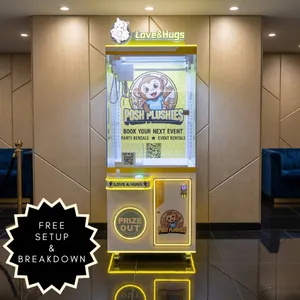 Posh Plushies Claw Machine - Empty Machine Only