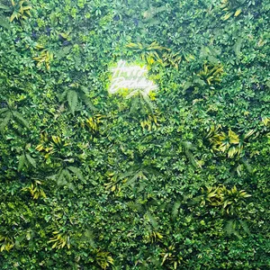 Greenery Wall & Stand - 8ft x 8ft & 3 Uplights