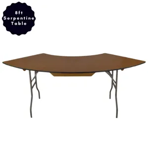Serpentine Table - 8ft