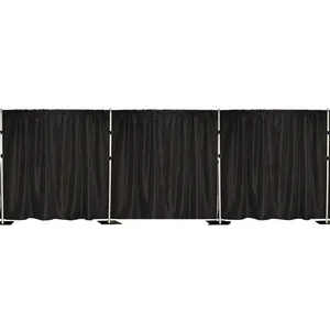 8ft x 30ft Black Pipe & Drape Stand