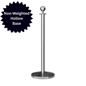 Chrome Stanchion - Hollow Base
