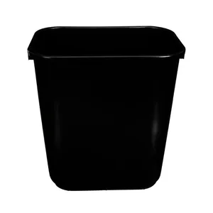 Black Wastebasket - 7 Gallons