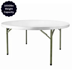 6ft Round  Banquet Table 72