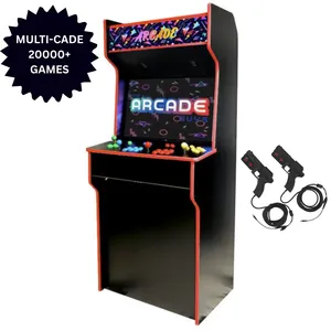 20000+ Games 4 Player Retro Arcade with 2 Light Guns - 32