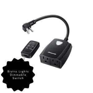 String Lights Dimmer Switch with Remote