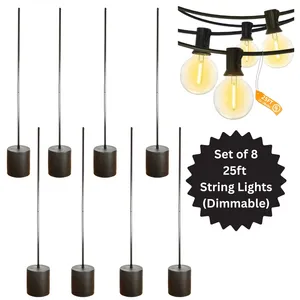 Set of 8: 9ft 6