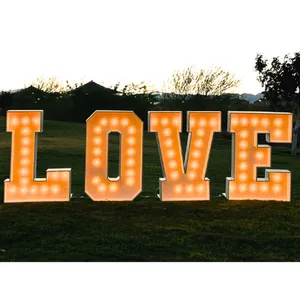LOVE - 4ft Wood Marquee Letters 