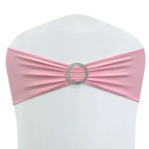 Spandex Chair Sashes - Pink