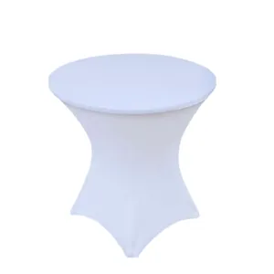 White Lowboy Spandex Linen Cover - 30
