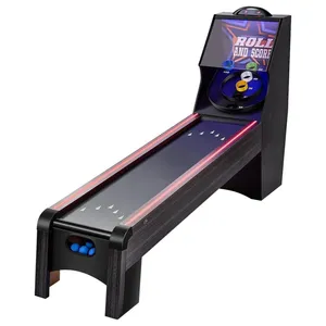 9ft LED Roll & Score Skeeball Game - 4 Balls Included