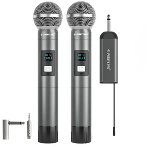  Phenyx Pro Dual UHF Digital Wireless Handheld Microphone System PDP-2