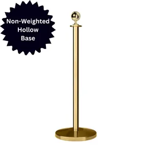 Gold Stanchion - Hollow Base