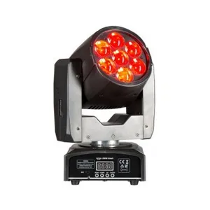 Lightmaxx VEGA ZOOM Wash Beam 7x12W RGBW, 6-45° Zoom