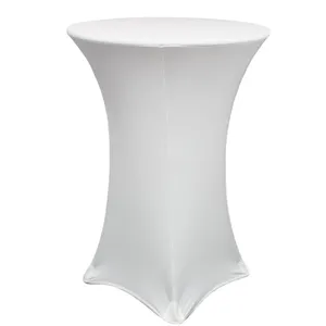 Cocktail Table w/ Spandex Tablecloth ( Any color even if not listed)