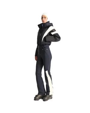 FUSALP <br> DARK BLUE JULIENNE SKISUIT SIZE 6/8  <br> RRP $2800