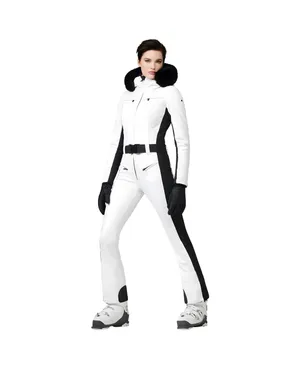 GOLDBERGH PARRY SKI SUIT FAUX BORDER WHITE 
