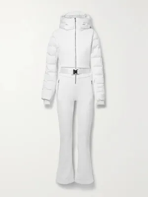 FUSALP <br> WHITE MARIE II SKI SUIT 8 <br> RRP $3200