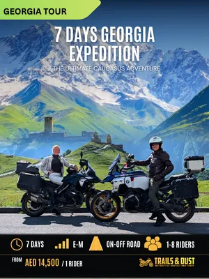 Georgia Summer Tour- (7 Days, 6 Nigths and 5 Riding Days) July 2026