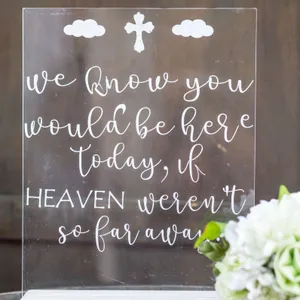 Sign   Heaven Acrylic