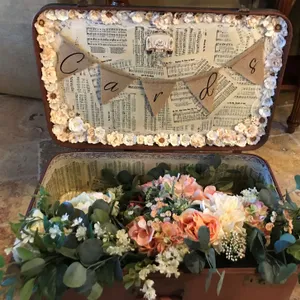 Card Box   Vintage Suitcase