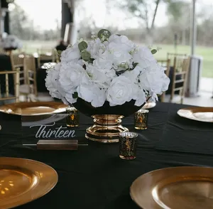 Large Gold Centerpiece Bowls