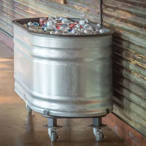 Beverage Service Horse Trough on Casters ...add liner seperately