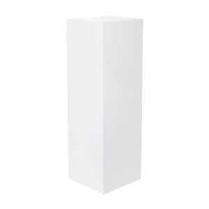Square Plinth - White Gloss