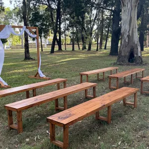 Timber bench