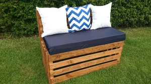 Rustic Wooden Bench 