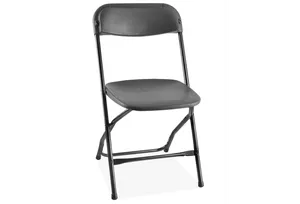 Black Folding Chair