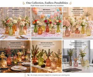 Timeless Glass Vase Collection