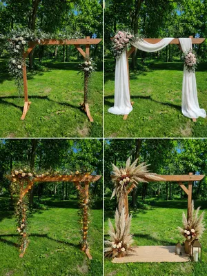 Signature Wooden Wedding Arch