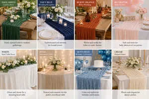 Cheesecloth Table Runners