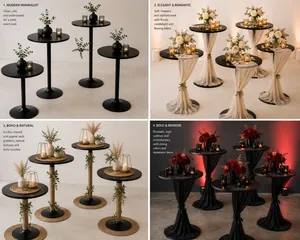 Black Cocktail Tables