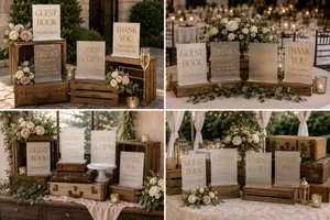 Rectangle Event Table Signs
