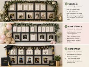 Decorative Window Frame Backdrop
