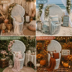 Wicker Boho Chair