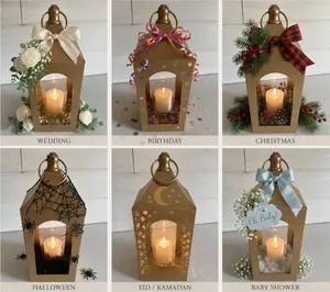 Gold Metal Lanterns
