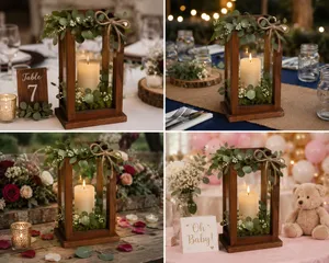 Rustic Brown Decorative Vase