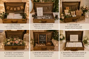 Rustic Vintage Suitcase Prop