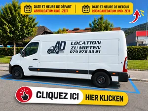 Location utilitaire 13 m³ – Nissan NV400 à Bienne/Biel