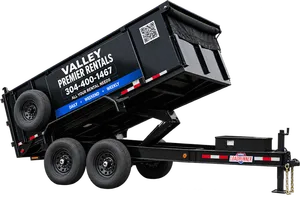 15 Yard Hydraulic Dump Trailer 7’ x 14’