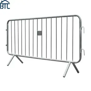 Galvinized pedestrian barrier