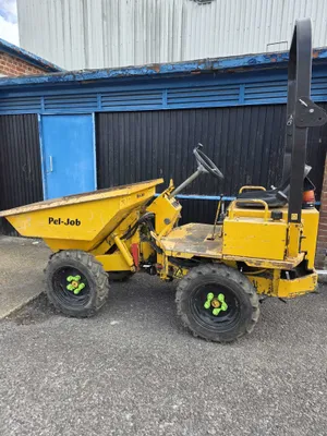 1 ton hi-lift skip dumper