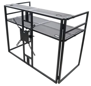 ProX Media DJ Table Black or White Wrap