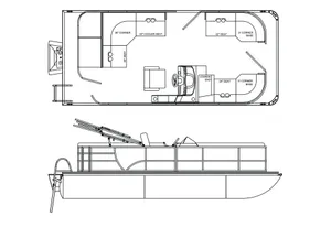 2022 50HP 20' Bentley Cruise Pontoon