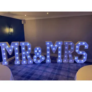 4FT Mr & Mr Letter Hire
