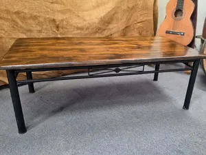 Extra Large Coffee Table - Metal Frame