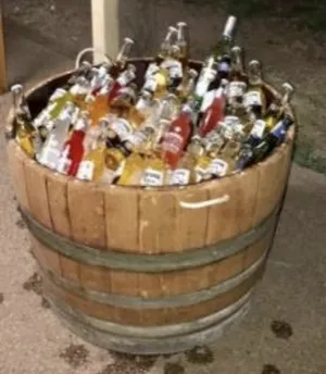 Half Barrel Esky