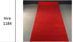 Red Carpet Isle Runner 5m